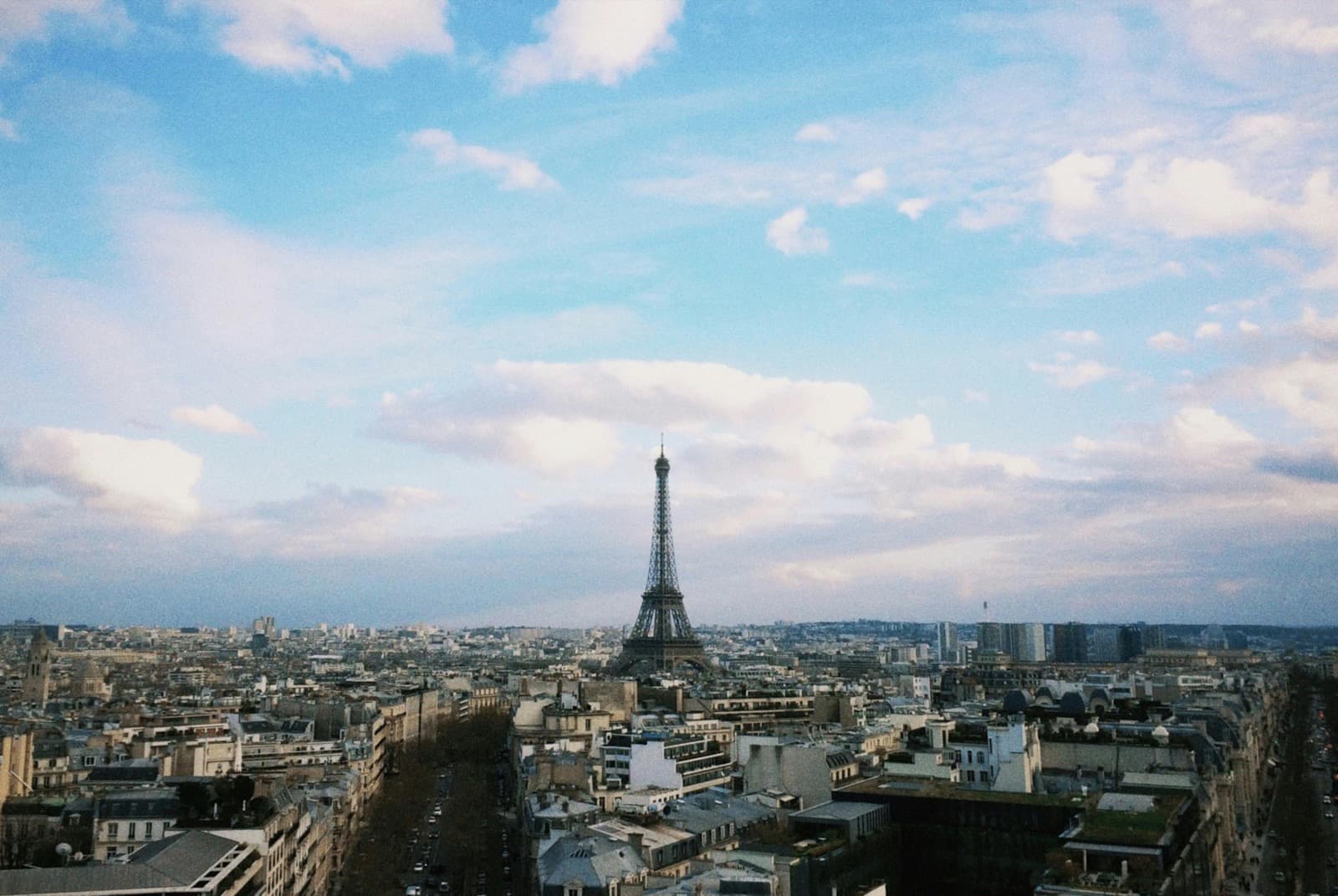 Eiffel Tower — built 1889, Paris's icon. Sparkles for 5 minutes at the top of every hour after dark