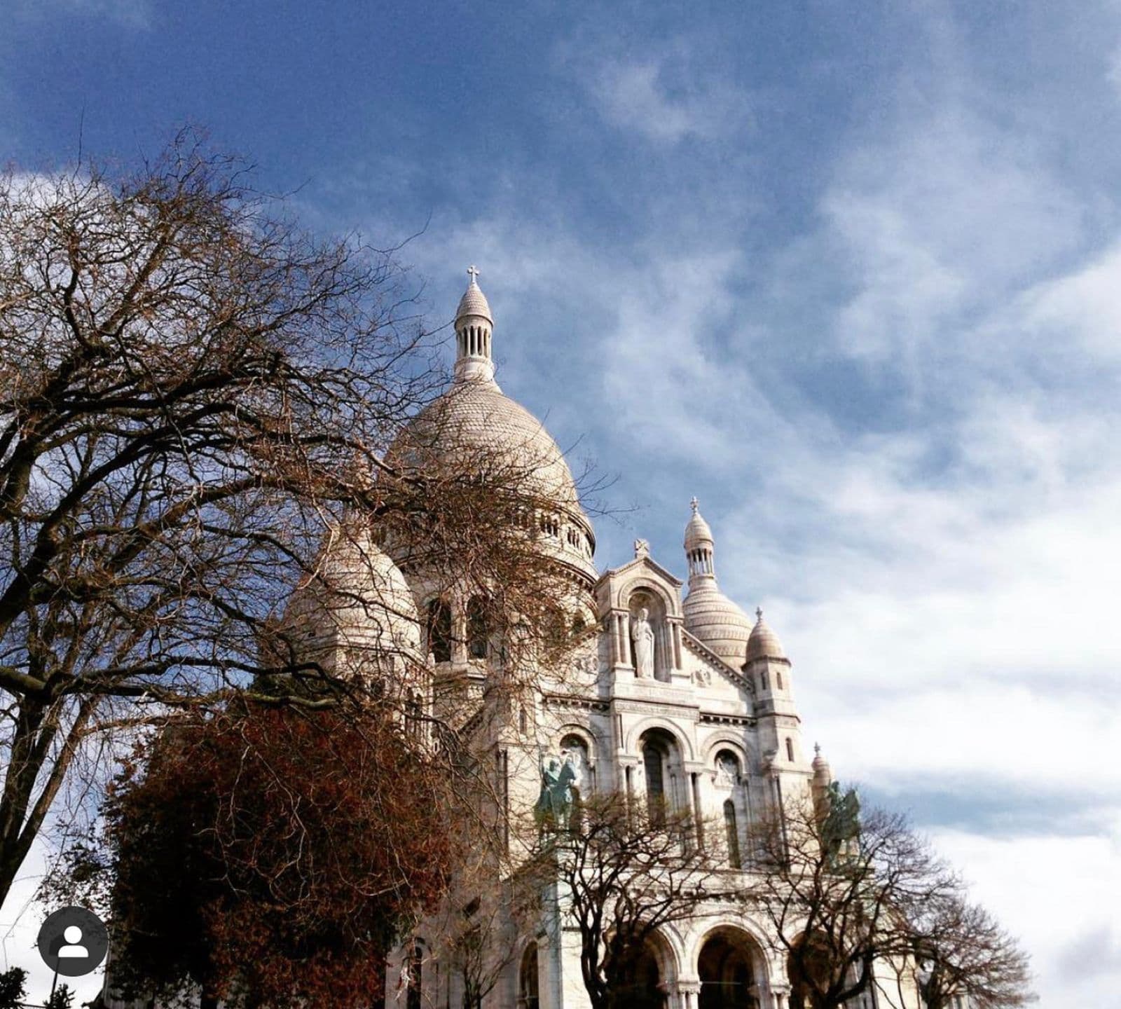 Sacré-Cœur Basilica on the Montmartre hill